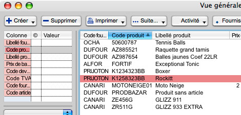 Barre d'outils traditionnelle