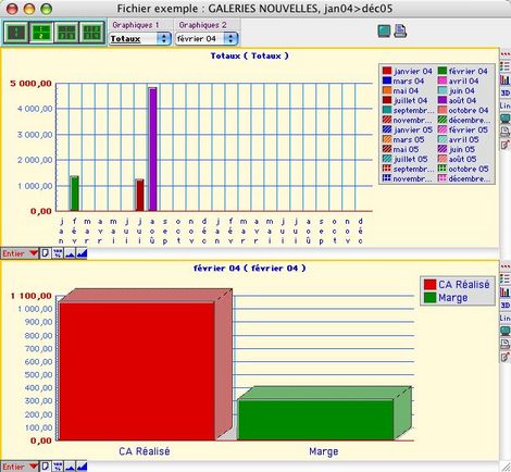 Deux stats dans la mme fentre du soft de Ciel