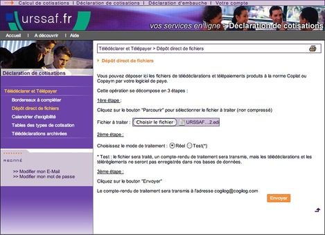 Tldclarer et tlpayer  l'URSSAF