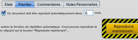 planification dans bedesk express facturation