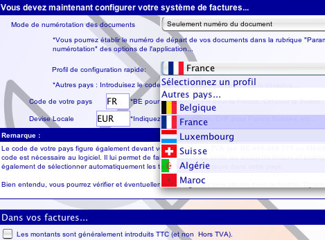 bedesk express facturation: paramétrage du profil