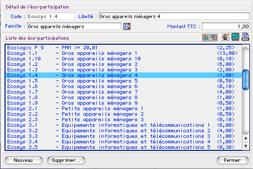 Ciel Mac * : Gestion de l'coparticipation (cotaxe) (5) -- 07/03/08