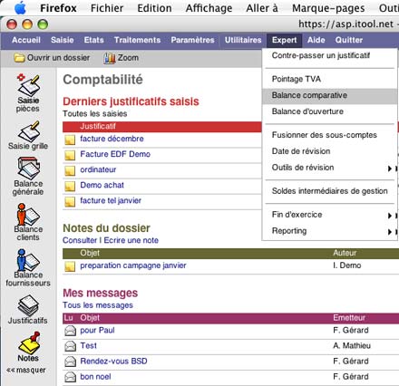 Logiciel de Comptabilit traditionnel ou Comptabilit en ligne via une application ASP? (1) -- 26/01/06