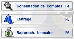 Warmup Compt'up: lettrage et consultation de compte