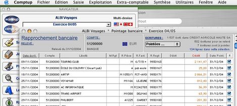 Compt'up de Warmup: le rapprochement bancaire