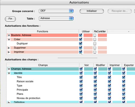 Concept2: personnalisation des crans de travail de 8sens Gestion Commerciale -- 06/09/06