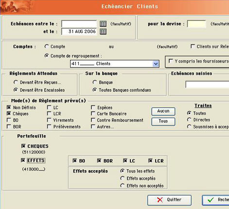 EquaCompta: Interaction entre la gestion et la comptabilit - chancier client (14) -- 24/09/06