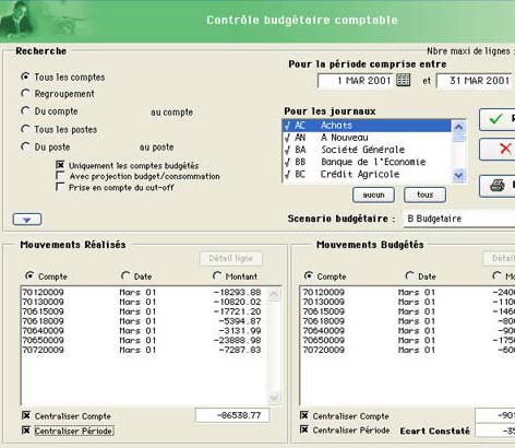 EquaCompta : Tableaux de bord - Plan comptable consolidé - Requêteur (6) -- 24/05/06