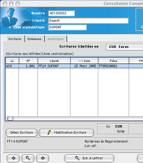 equacompta: écritures comptables