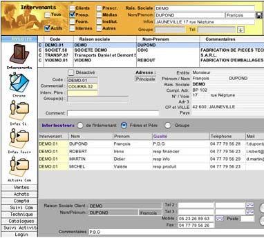 EquaServices: Traabilit - Intgration avec la comptabilit et la CRM (3) -- 11/01/06