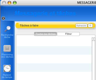 logiciel de gestion mac oreva: les tches