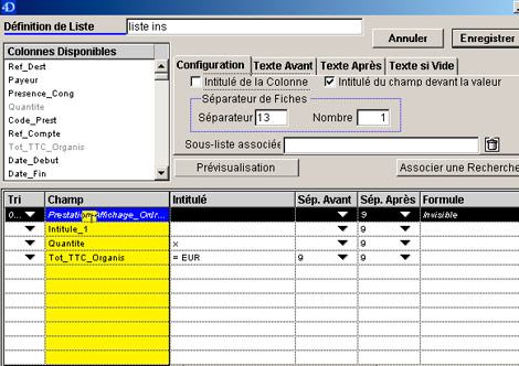 Gipco *, logiciel de gestion de congrs