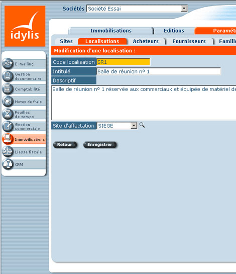 Idylis Immobilisations PME