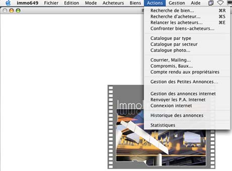 logiciel mac immo image: menu