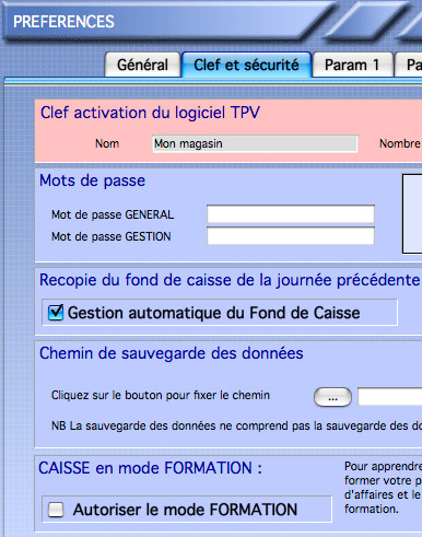 Gestion automatique du fond de caisse avec kinhelios tpv