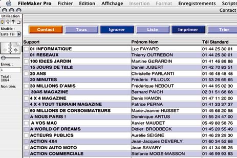 logiciel de gestion des relations presse RP Pro