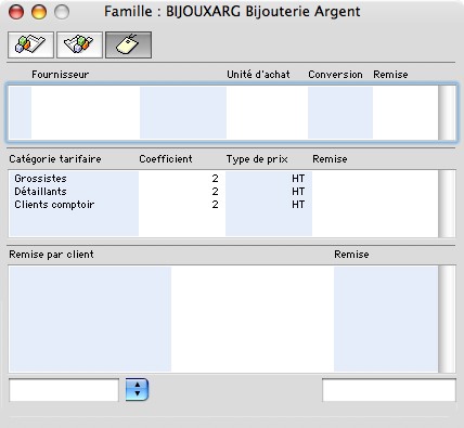 Sage Gestion Commerciale 30 v14 Mac : famille d'articles