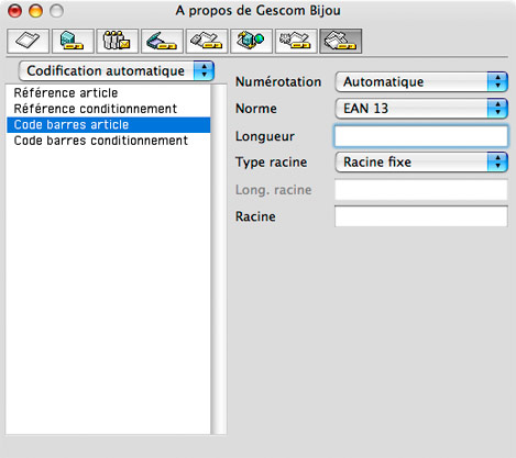 Codification automatique des articles