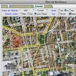 Ciel Gestion Commerciale Mac * : Mise à l'échelle de la carte géographique - Possibilité de connaître la distance séparant un client d'une base (5) -- 14/06/08