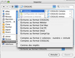 Cogilog versions Pro : Architecture - Migration à partir d'un logiciel Ciel, Sage, ou Meteor (2) -- 28/09/05