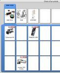 KinHelios TPV : Utilisation tactile de l'écran de caisse - Sélection d'articles via un damier de photos (3) -- 02/10/06