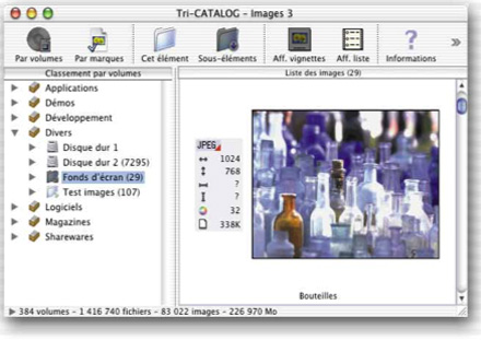 logiciel mac tri-catalog