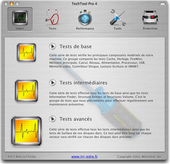 logiciel techtool pro mac