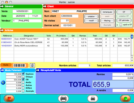 Logiciel de caisse et de gestion pour Mac - Star HSP7000, imprimante  pouvant imprimer des chèques et des tickets de caisse sous Mac OS X !